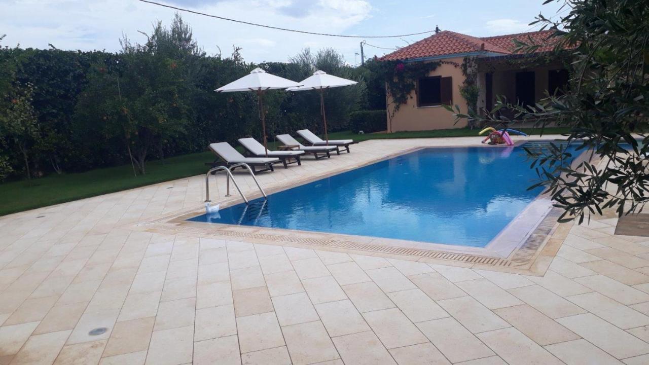 Mediterranean Garden Villa Vathí Kültér fotó