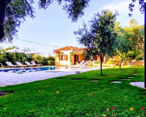 Mediterranean Garden Villa Vathí Kültér fotó